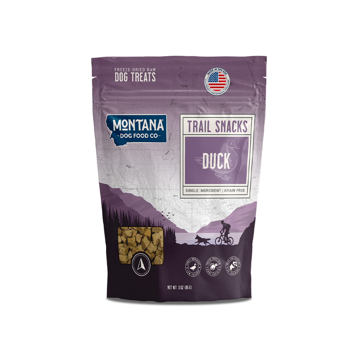 Montana Dog Food Co Duck Freeze-Dried Raw Trail Snacks – photo 1 of 3