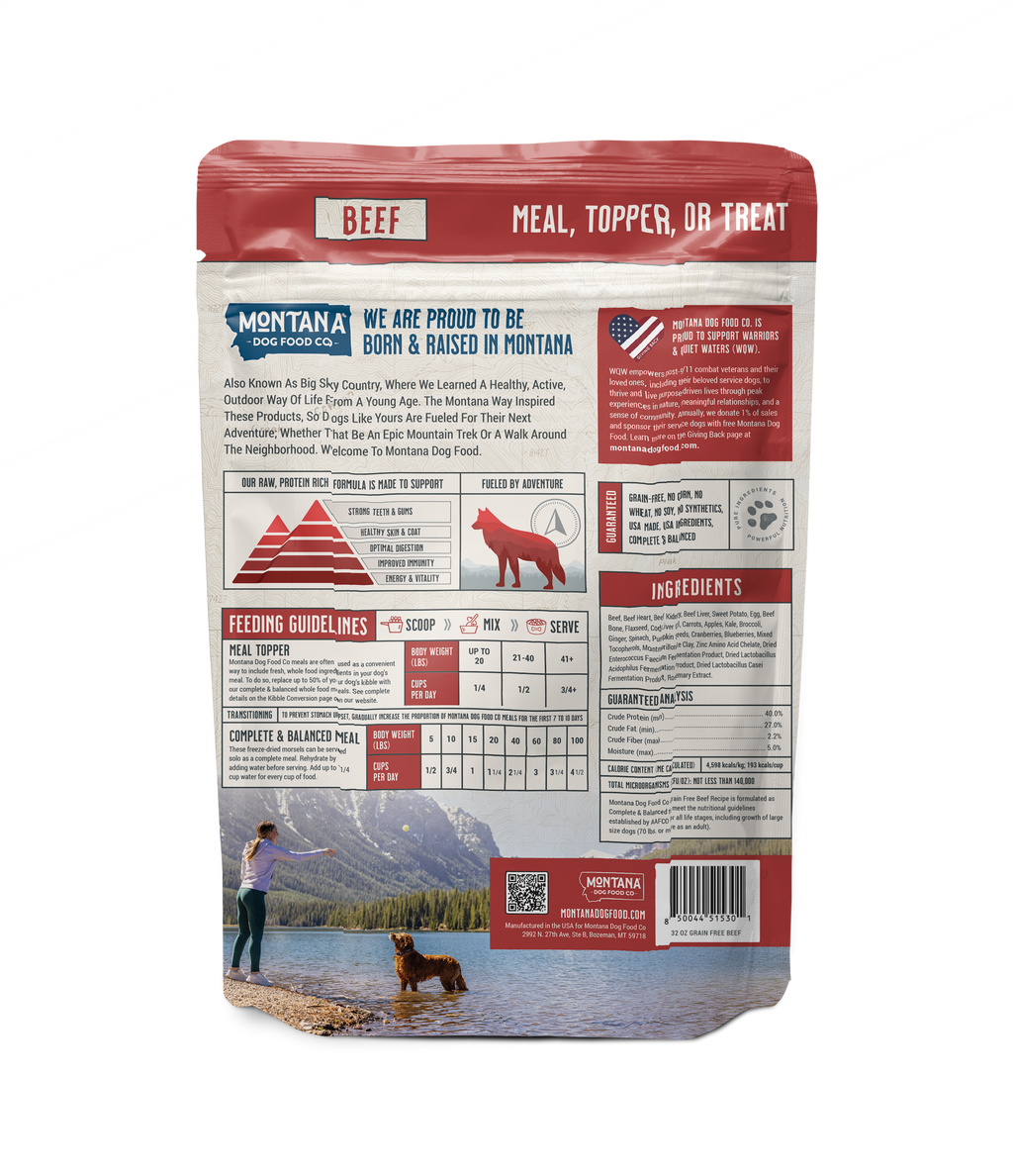 Grain-Free Beef Freeze-Dried Raw Adventure Fuel (Dog Food) – alternate view 6