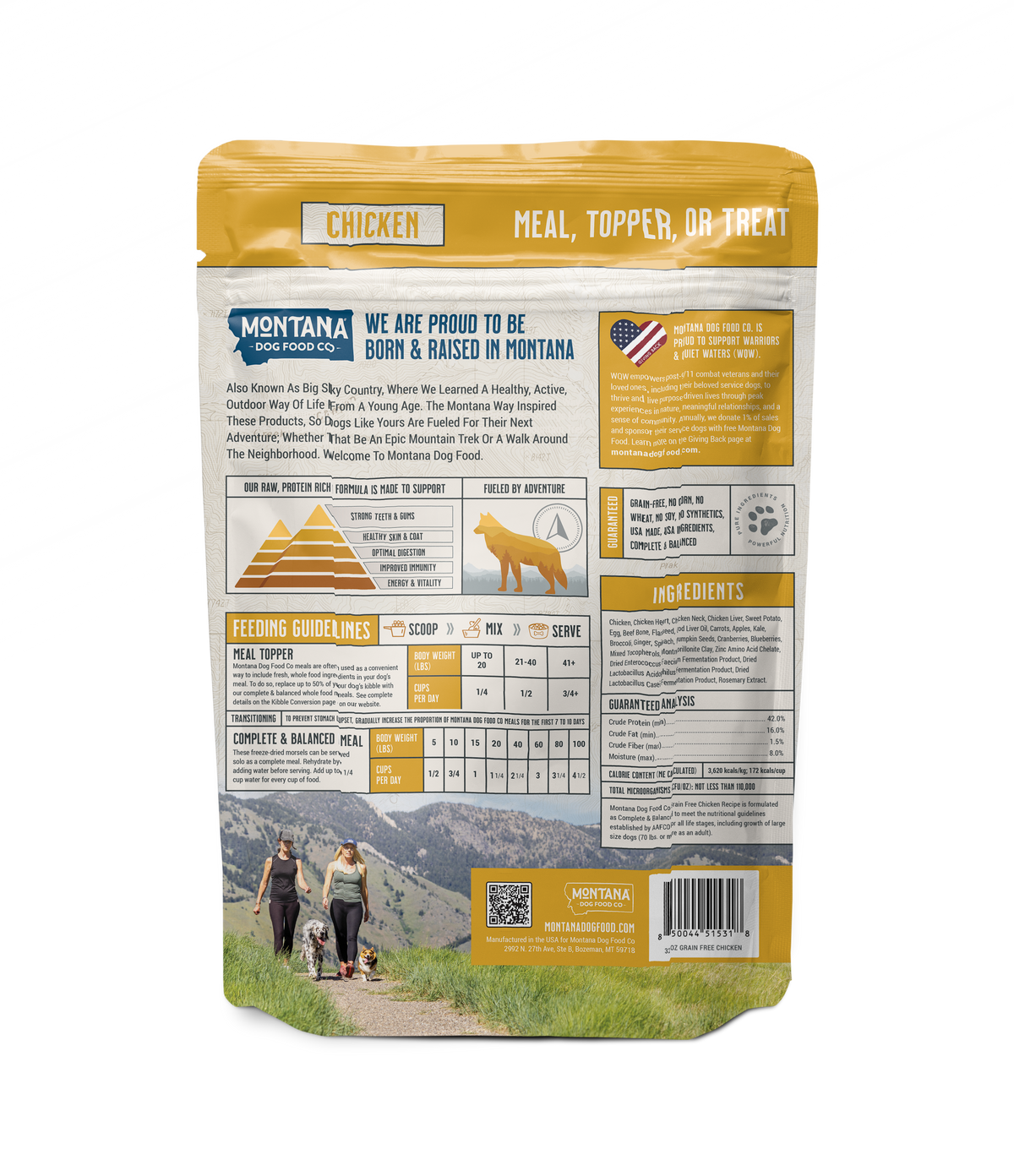 Grain-Free Chicken Freeze-dried Raw Adventure Fuel (Dog Food) – alternate view 2