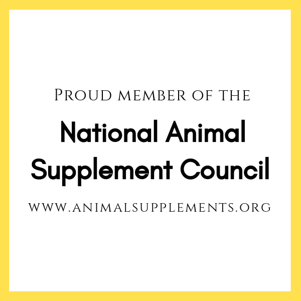 Proud member of the National Animal Supplement Council badge