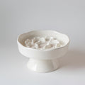 Ceramic Elevated Slow Feeder Bowl for Dogs & Cats – alternate view 1