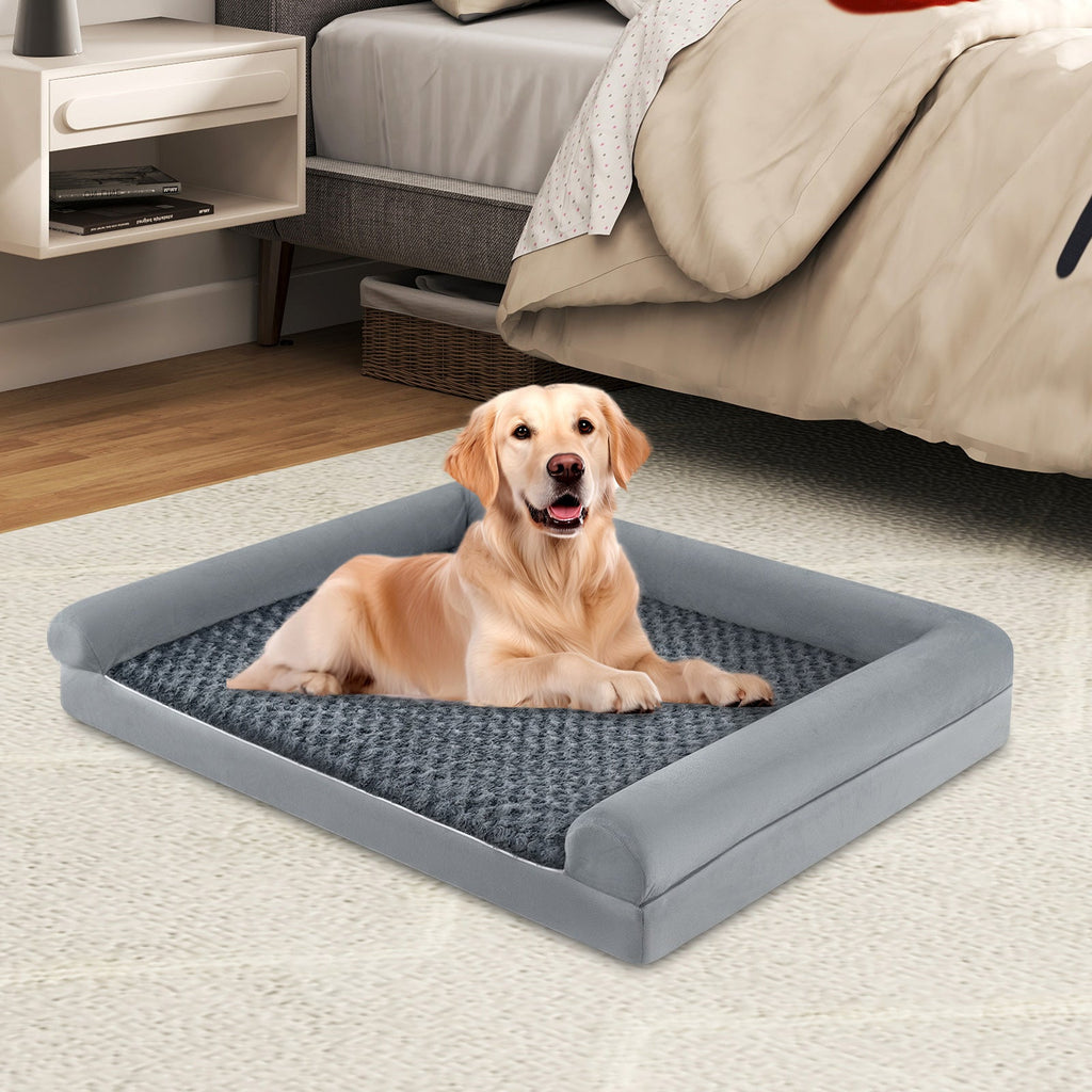 Orthopedic Egg Crate Foam Dog Bed Sofa – photo 3 of 24