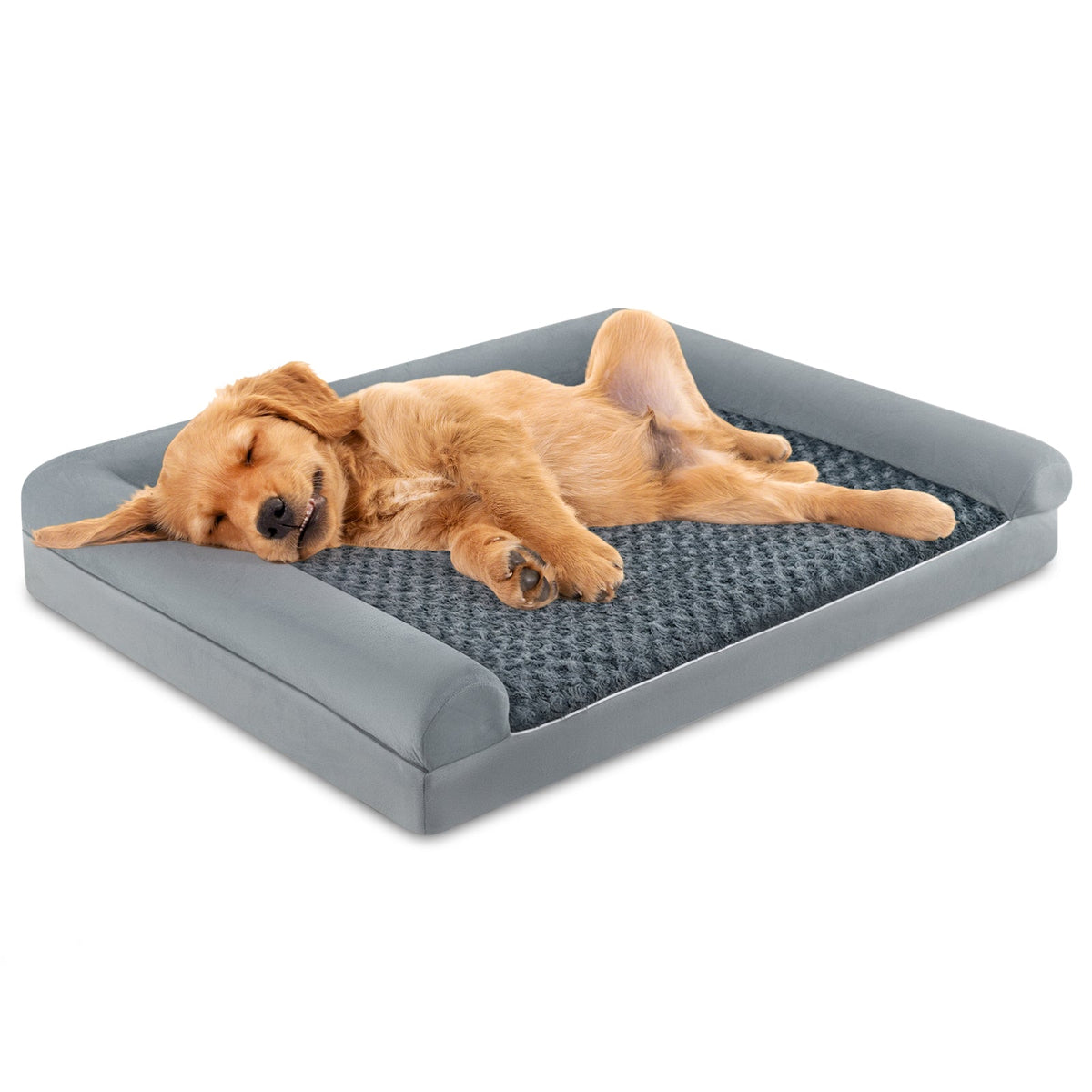 Orthopedic Egg Crate Foam Dog Bed Sofa – photo 11 of 24