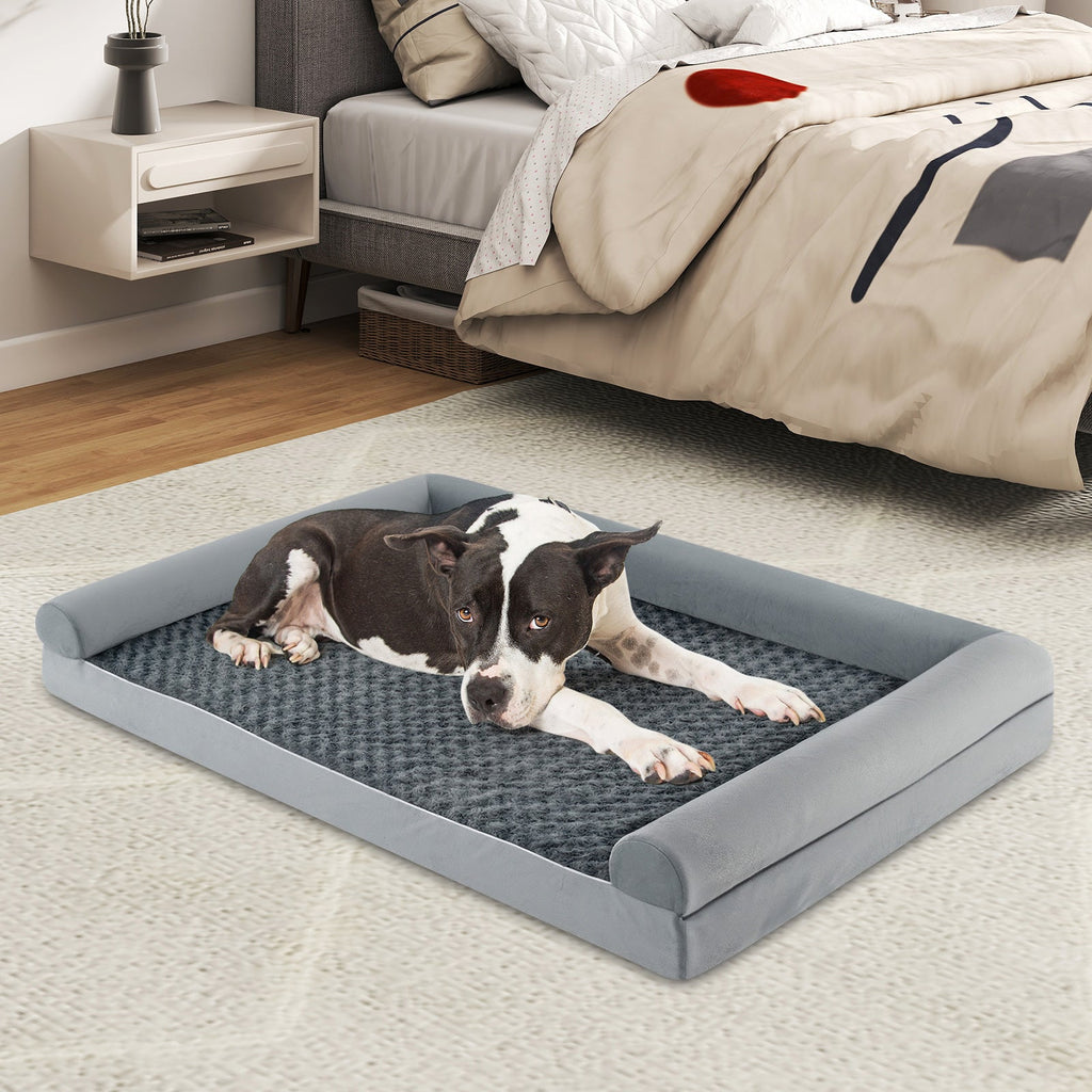 Orthopedic Egg Crate Foam Dog Bed Sofa – photo 1 of 24