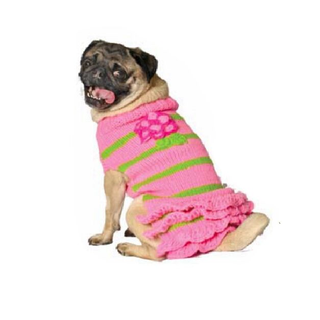 Pink Flower Skirt Dog Sweater XXXL for Big Dogs – photo 1 of 1