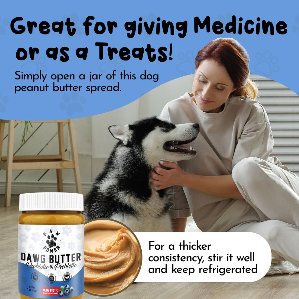 Dawg Butter Blue Biotic Peanut Butter for Dogs – alternate view 5