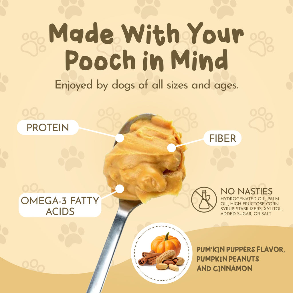 Dawg Butter Pum'kin Puppers Peanut Butter for Dogs – alternate view 7
