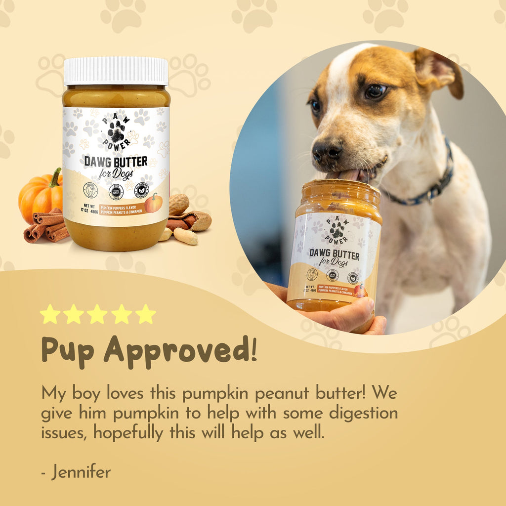 Dawg Butter Pum'kin Puppers Peanut Butter for Dogs – alternate view 6