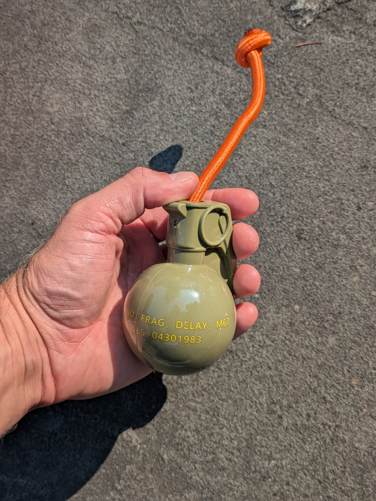 Boom Ball Rubber Dog Chew Toy – alternate view 2