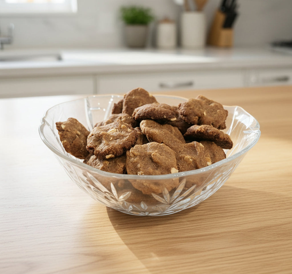 Peanut Butter Dog Cookies – front view