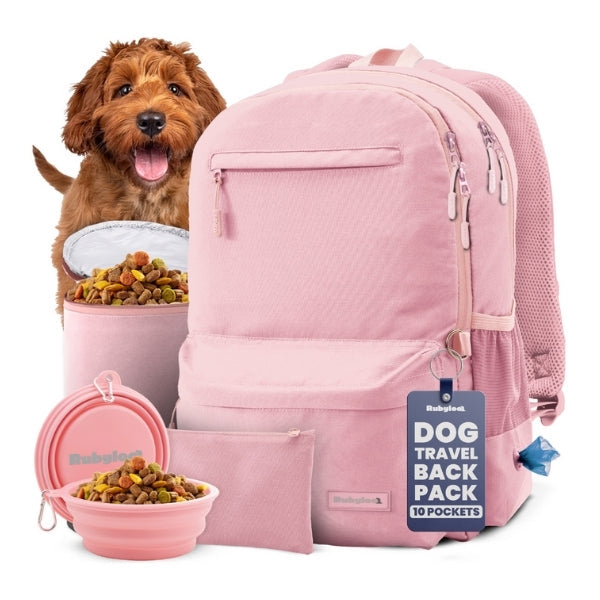 The Original Doggy Bag® Backpack for Dog Supplies – front view