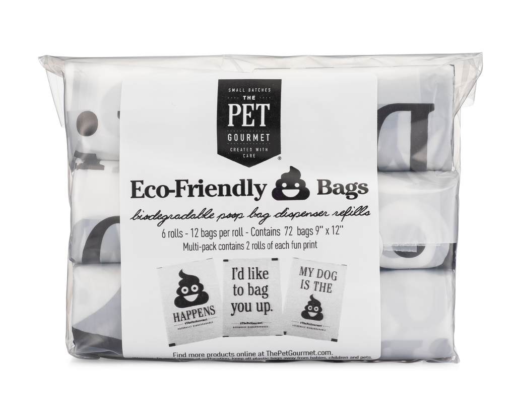 Eco-Friendly Poop Bags 6 Refill Rolls