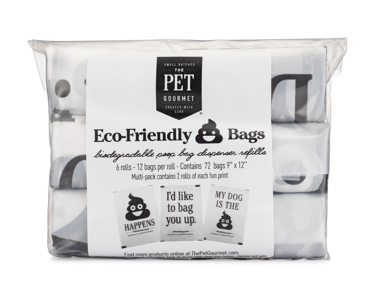 Eco-Friendly Poop Bags 6 Refill Rolls