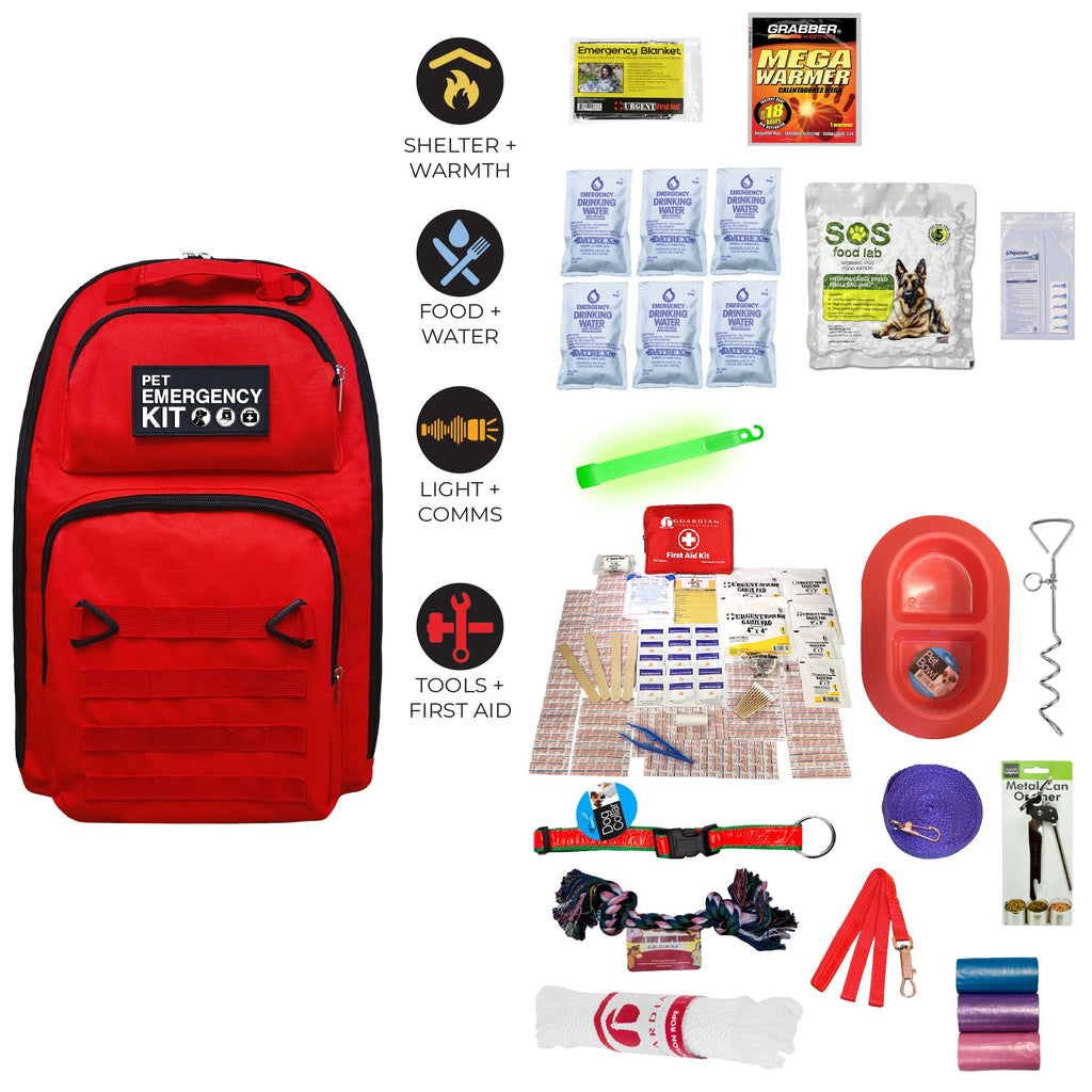 Dog Survival Kit - Deluxe Canine Survival Go-Bag – alternate view 2