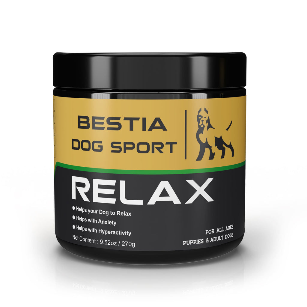 BDS Relax Dog Food Supplement – front view