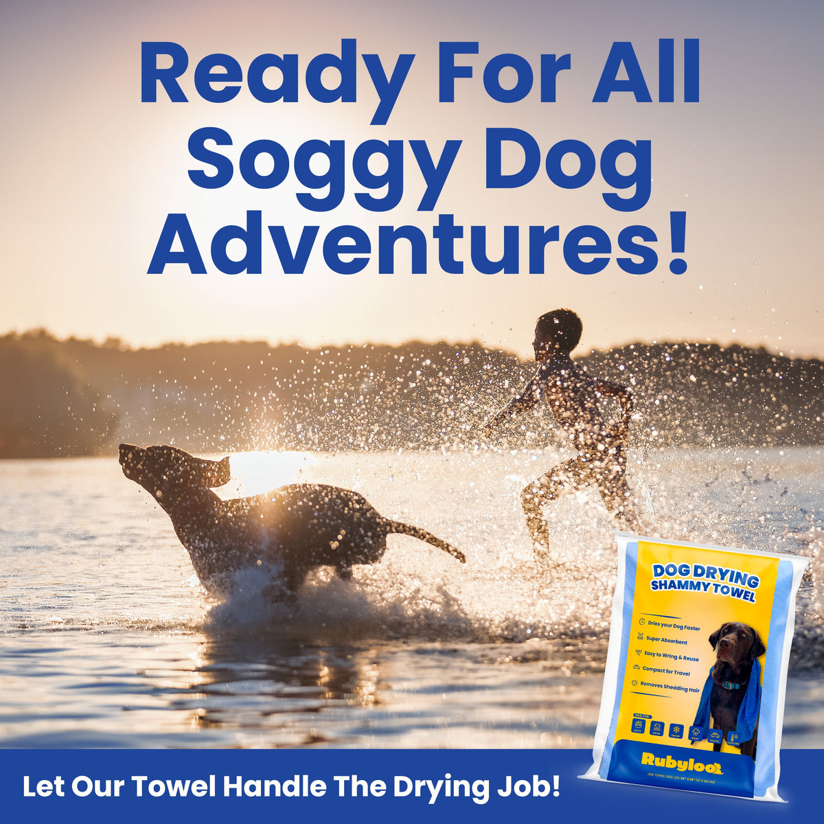 Dog Drying Shammy Towel – alternate view 8