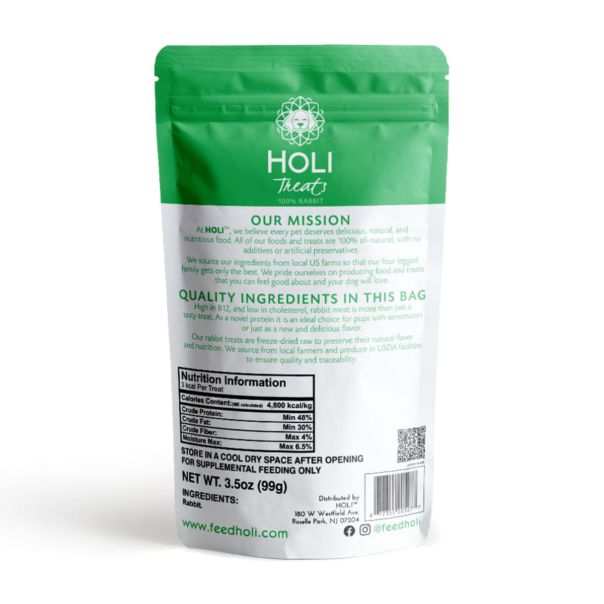 Freeze-Dried Rabbit Dog Treats – alternate view 7