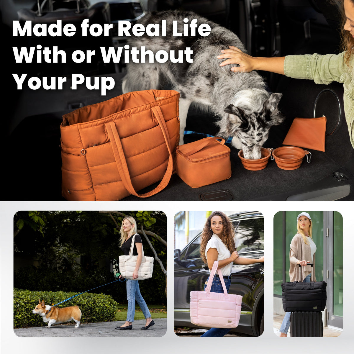 Puffer Dog Travel Bag for Dog Moms – alternate view 5