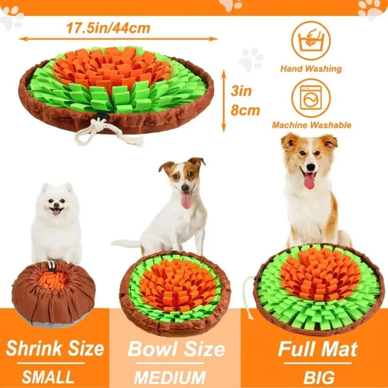 Washable Felt Dog Snuffle Mat for Slow Feeding and Nose Work – alternate view 5