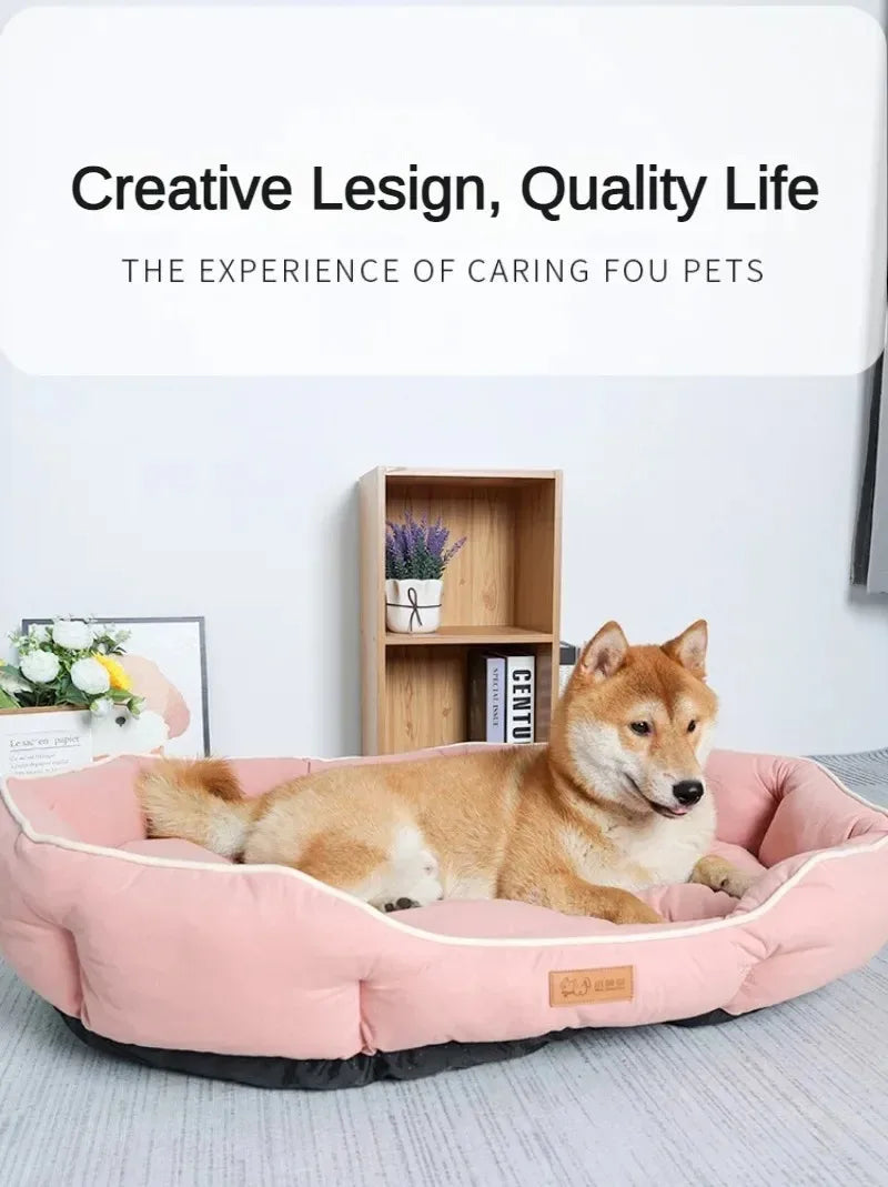 Big Fluffy Dog Sofa Bed – Small Breeds, Cozy Cushion – alternate view 11
