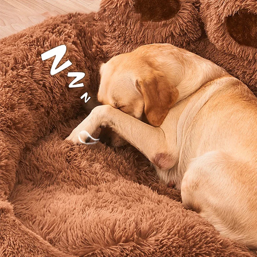 Winter Warm Small Dog Sofa Bed – Plush Pet Bed Mat – alternate view 19