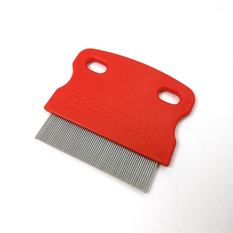 Stainless Steel Fine-Tooth Flea Comb – Dog & Cat Grooming – alternate view 8