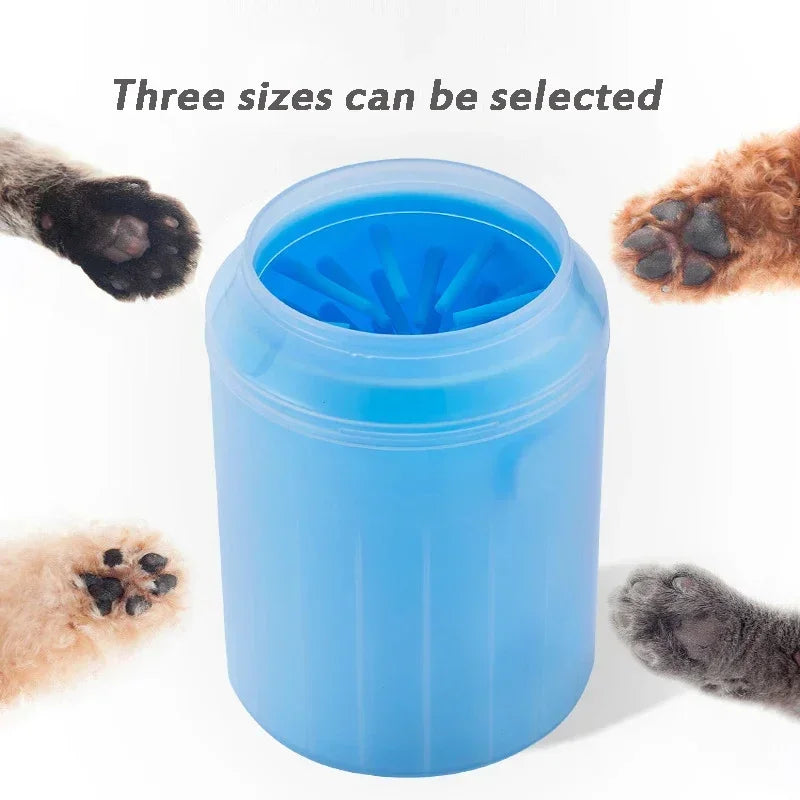 Portable Silicone Pet Foot Washing Cup – Dog Paw Cleaner – alternate view 2