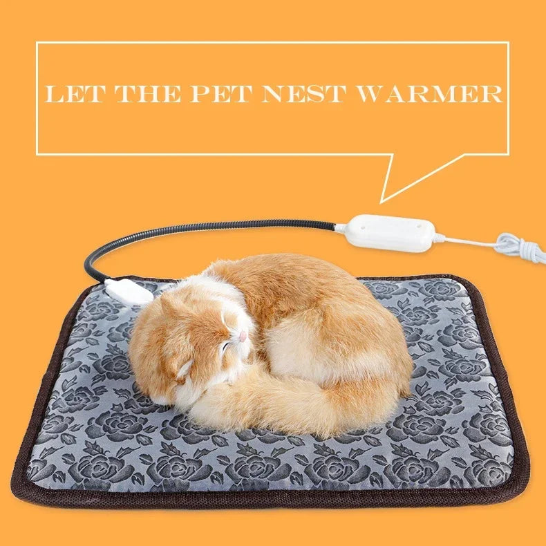 Adjustable Heated Dog Mat – Waterproof Electric Heating Pad with Timer – alternate view 11