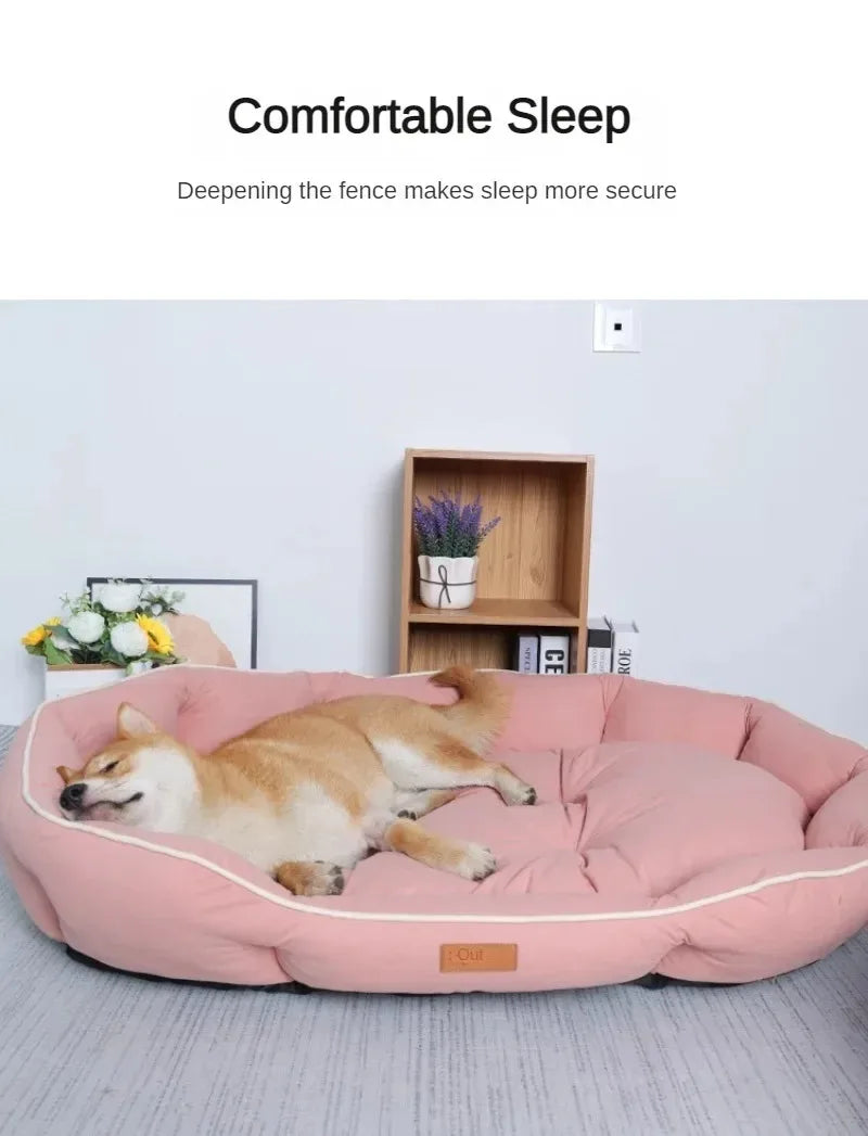 Big Fluffy Dog Sofa Bed – Small Breeds, Cozy Cushion – alternate view 16