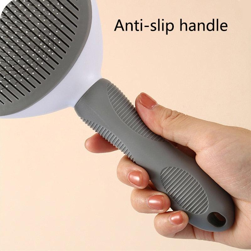 Self-Cleaning Pet Hair Remover Brush – Dog & Cat Grooming Comb – alternate view 10