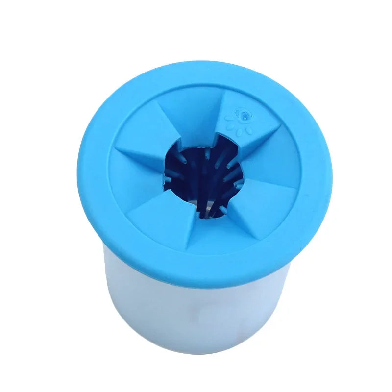 Dog Paw Cleaner Cup – Silicone Pet Feet Washer, Portable – front view