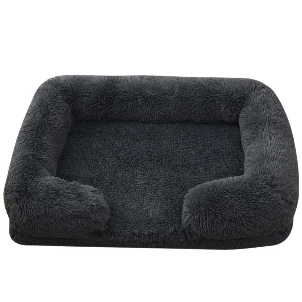 Small Dog Sofa Bed – Puppy Basket Bed Mat – alternate view 8