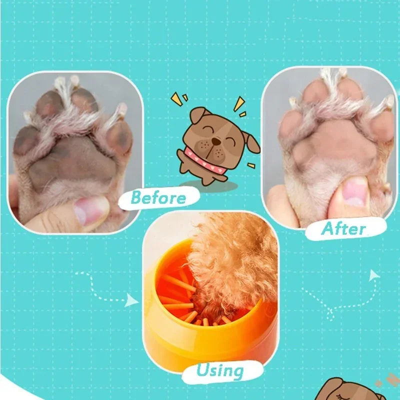 Portable Silicone Pet Foot Washing Cup – Dog Paw Cleaner – alternate view 3