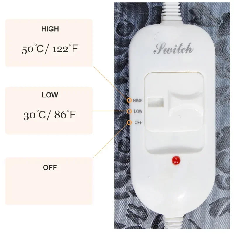 Adjustable Heated Dog Mat – Waterproof Electric Heating Pad with Timer – alternate view 17