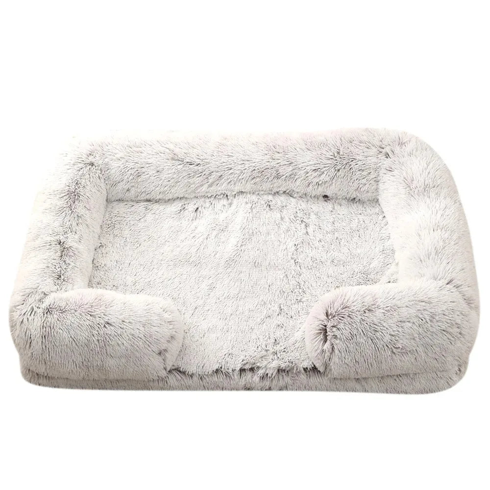 Small Dog Sofa Bed – Puppy Basket Bed Mat – alternate view 3