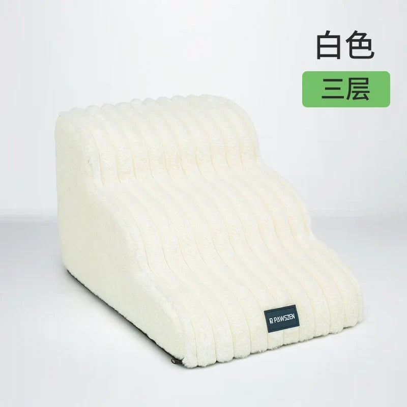 Non-Slip Pet Stairs with 35° Slope Ramp – High Resilience Sponge Steps – alternate view 5