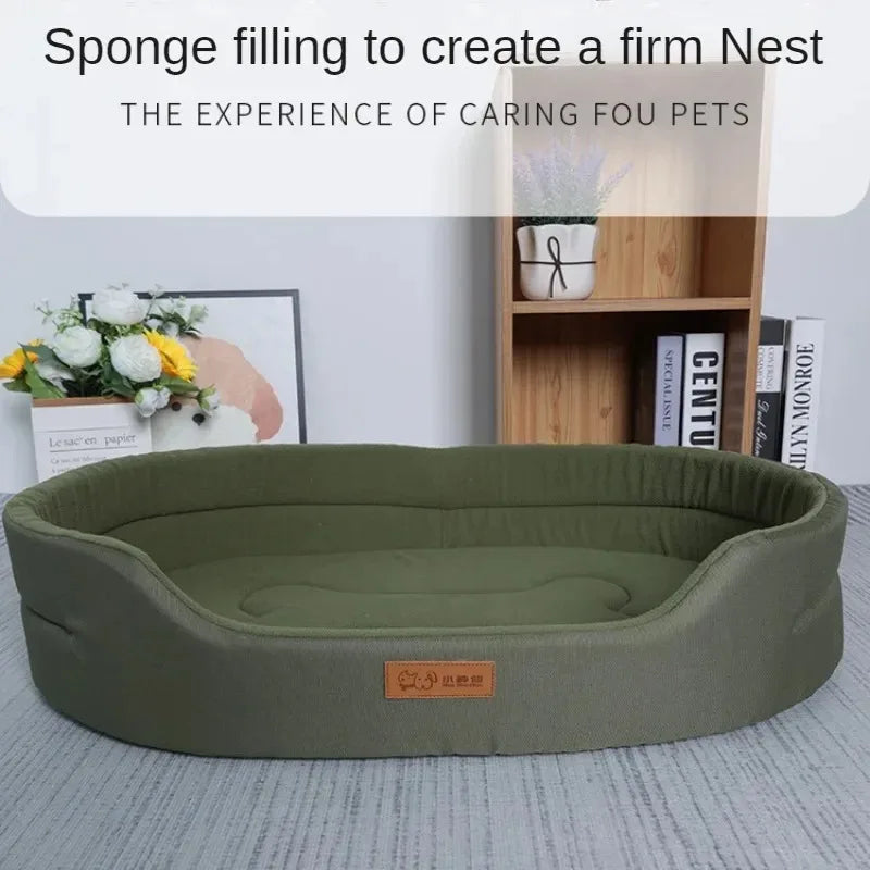 Medium Sofa Dog Bed – Cozy Pet Bed Mat – front view
