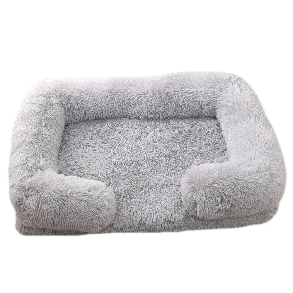 Small Dog Sofa Bed – Puppy Basket Bed Mat – alternate view 5
