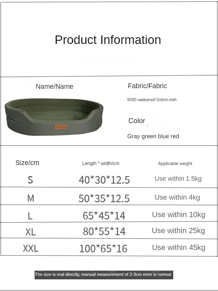 Medium Sofa Dog Bed – Cozy Pet Bed Mat – alternate view 9