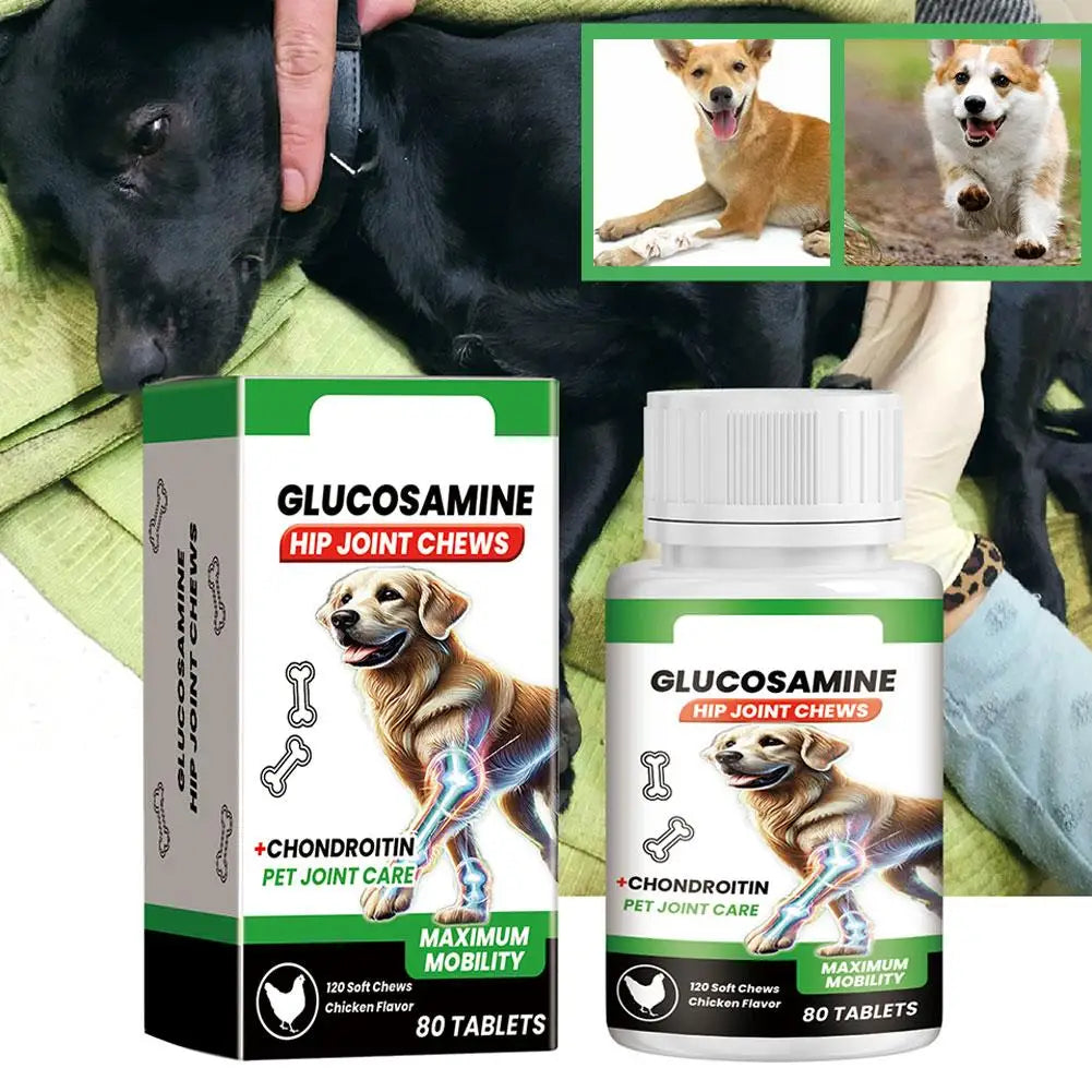 Dog Joint Care Tablets Glucosamine Supplement 80 Count – photo 2 of 6