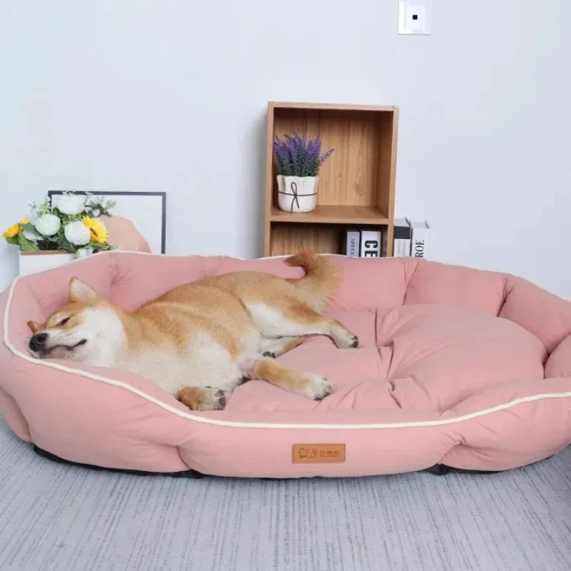 Big Fluffy Dog Sofa Bed – Small Breeds, Cozy Cushion – alternate view 7