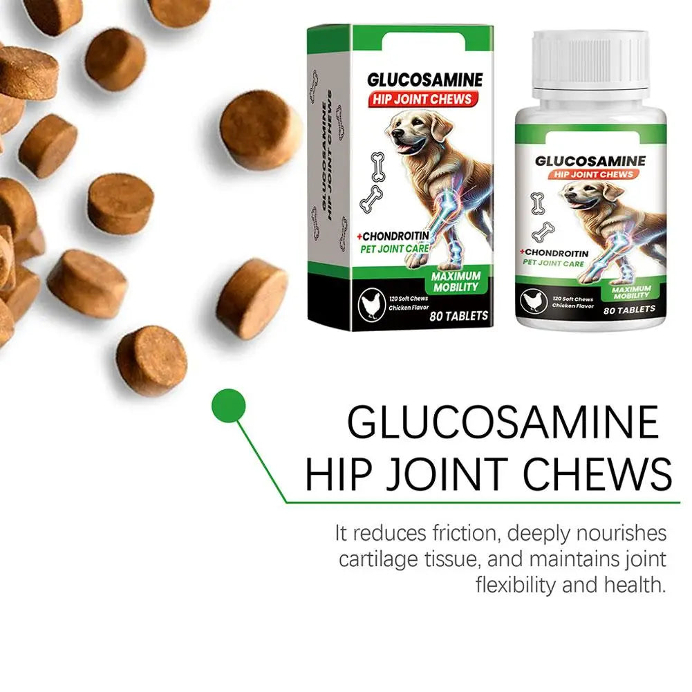 Dog Joint Care Tablets Glucosamine Supplement 80 Count – photo 4 of 6