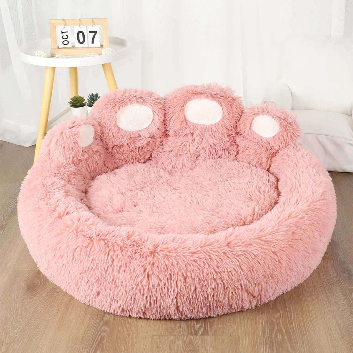 Winter Warm Small Dog Sofa Bed – Plush Pet Bed Mat – alternate view 2