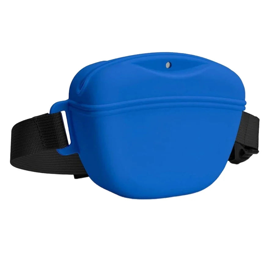 Silicone Dog Treat Bag – Portable Training Waist Pouch with Belt – alternate view 11