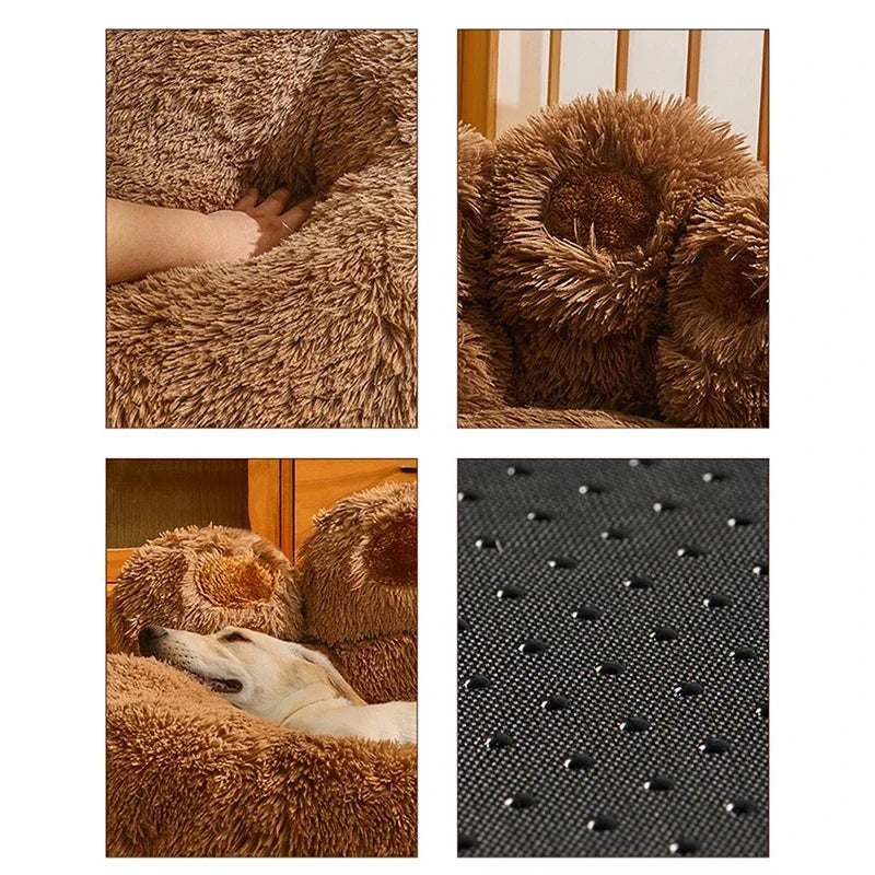 Winter Warm Small Dog Sofa Bed – Plush Pet Bed Mat – alternate view 9