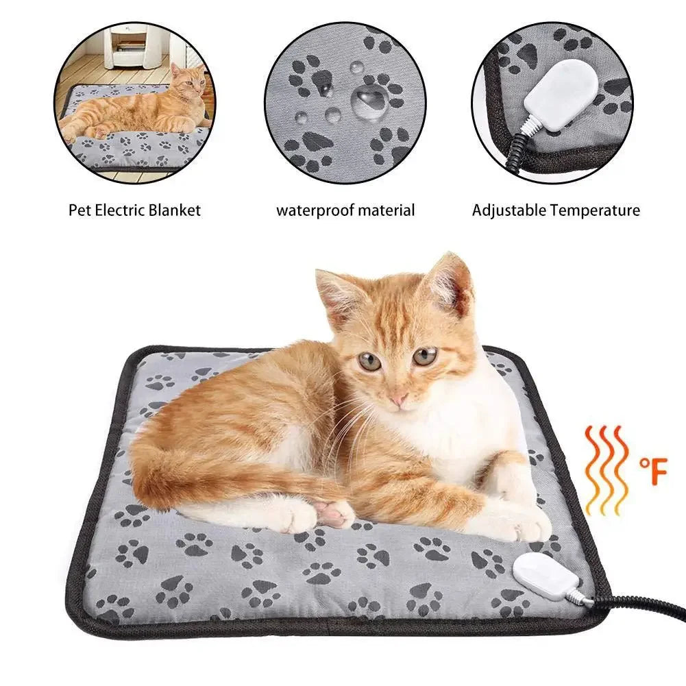 Adjustable Heated Dog Mat – Waterproof Electric Heating Pad with Timer – alternate view 4