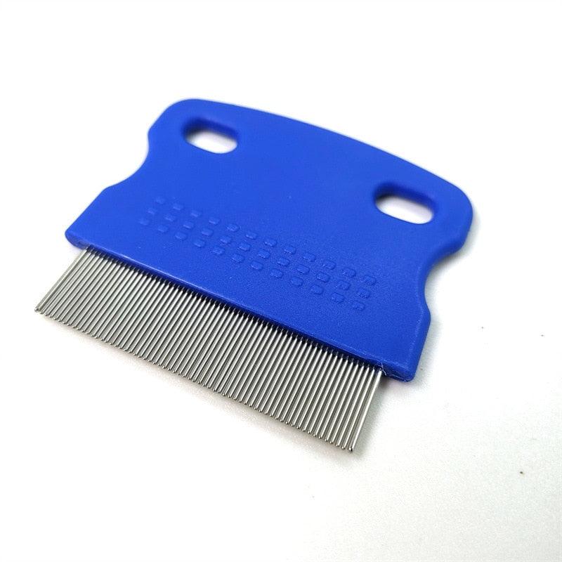 Stainless Steel Fine-Tooth Flea Comb – Dog & Cat Grooming – alternate view 13