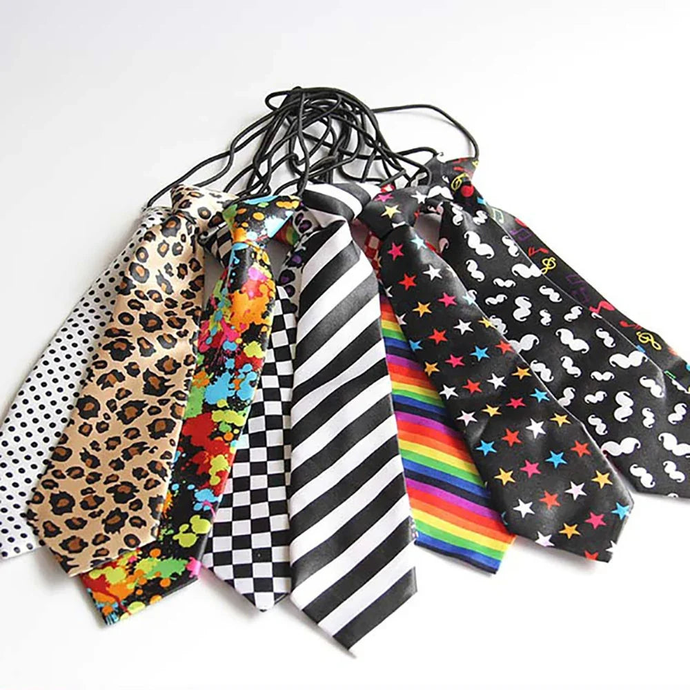 Dog Bow Ties – Stripes, Dots & Solids, Elastic Necktie – alternate view 4
