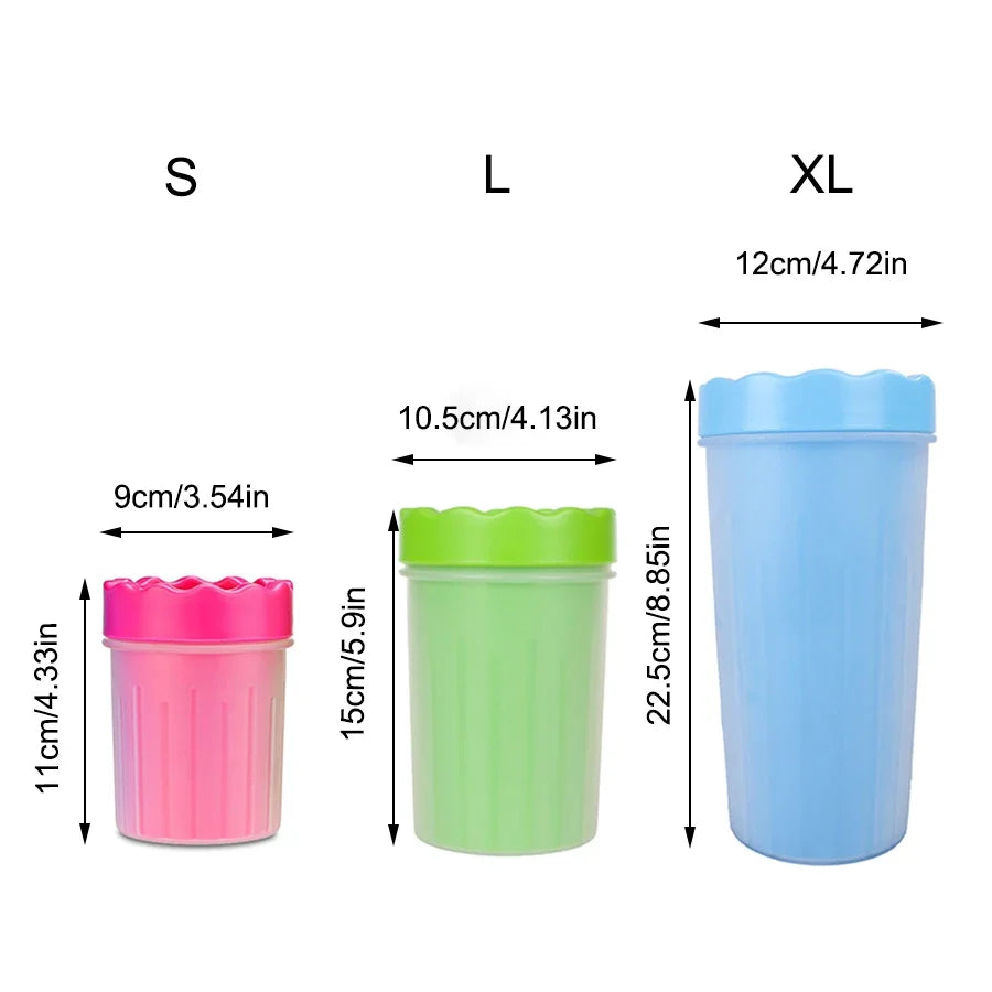 Pet Paw Cleaning Cup – Portable Silicone Dog & Cat Foot Washer – alternate view 4