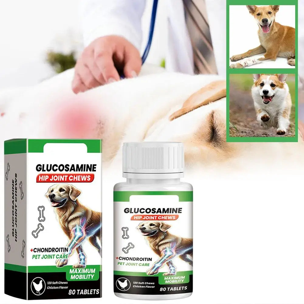 Dog Joint Care Tablets Glucosamine Supplement 80 Count – photo 3 of 6